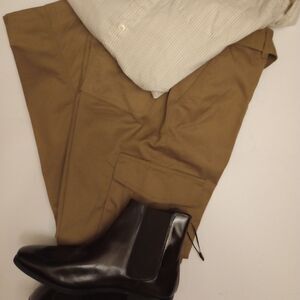 🆕🛹 Denim & Rivets Belted Cargo Pants - Bronze, Sz 32